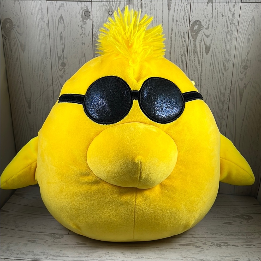 Squishmallow Kellytoy Plush Peanuts Joe Cool Woodstock